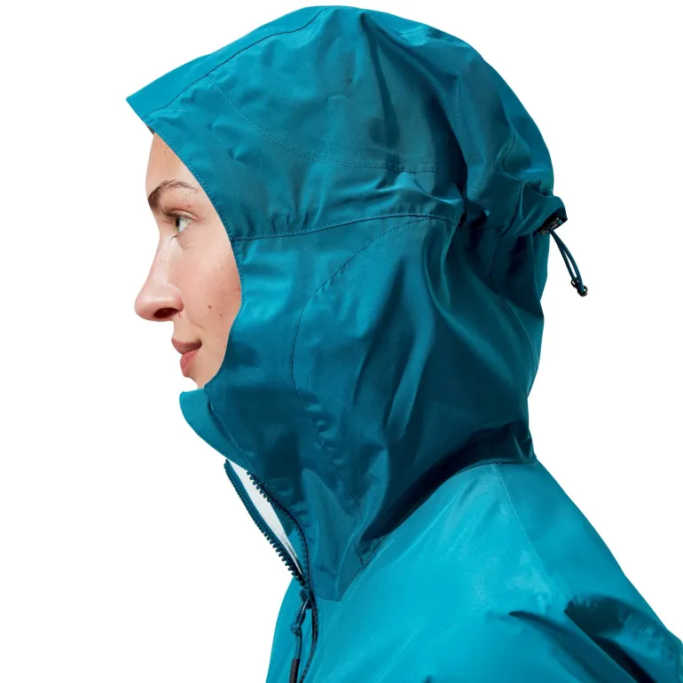 Berghaus Womens Deluge Pro 3.0 Jacket - Deep Ocean-Jungle Jewel