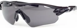 BLOC Bourke Sunglasses - Shiny Black-Grey