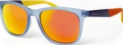 BLOC Fiji Sunglasses - Blue-Red Mirror
