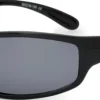 BLOC Hornet Sunglasses - Shiny Black-Polarised Grey