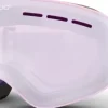 BLOC Small Fit Moon Goggle - Matt Powder-Light Purple Mirror Silver