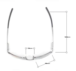 BLOC Square Sunglasses - Gun Metal-Polarised Grey