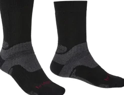 Bridgedale Mens Hike Midweight Merino Socks - Black