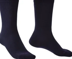 Bridgedale Unisex Thermal Liner Socks - Twin Pack - Navy