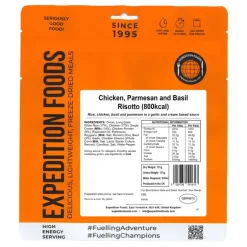 Expedition Foods Chicken Parmesan and Basil Risotto - 800kcal