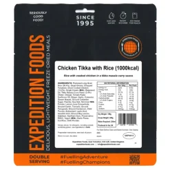 Expedition Foods Chicken Tikka with Rice - 1000kcal