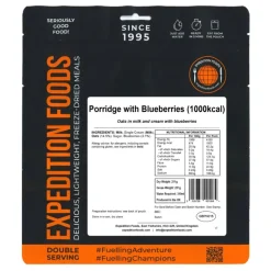 Expedition Foods Porridge with Blueberries - 1000kcal