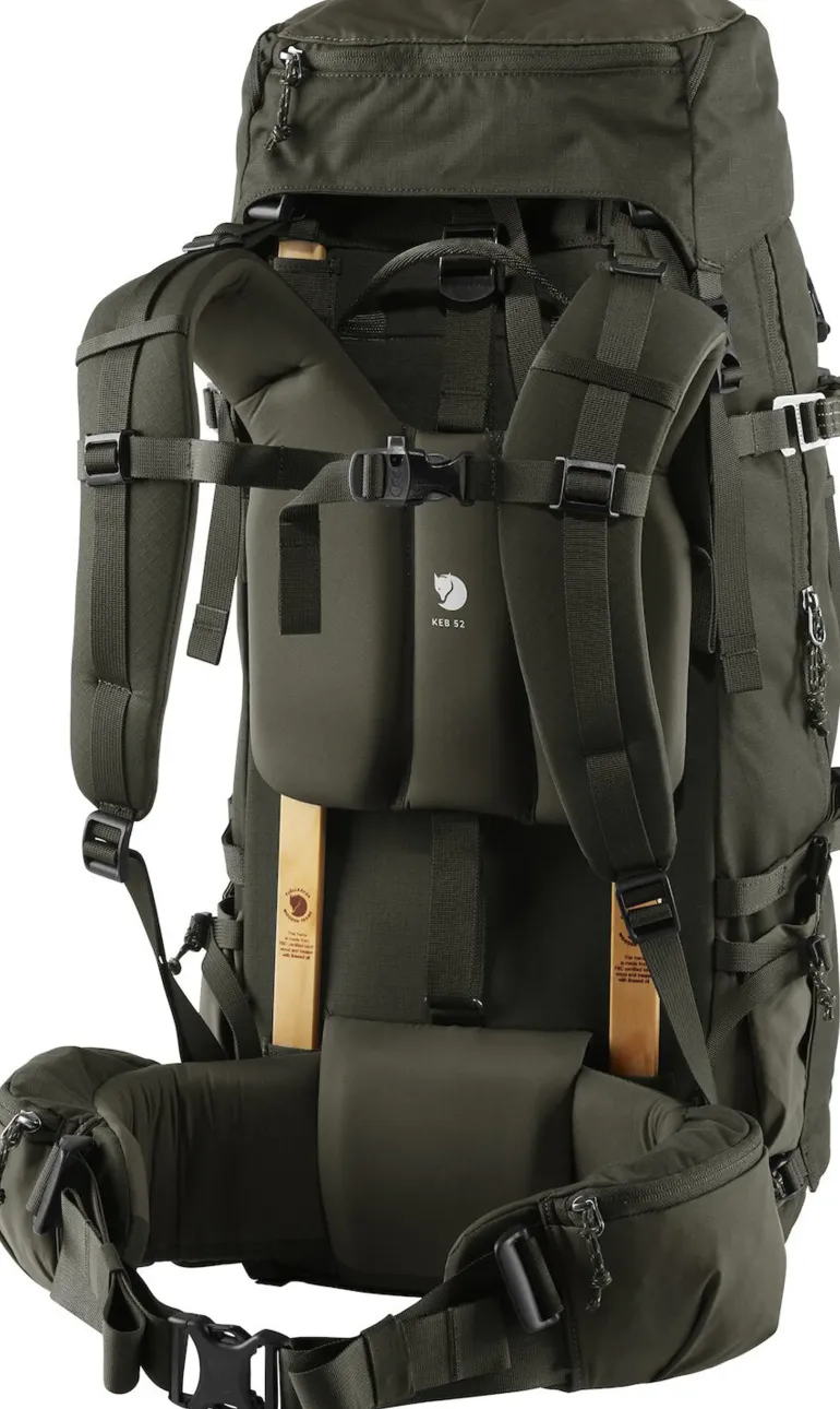 Fjallraven Keb 52 Rucksack - Olive-Deep Forest