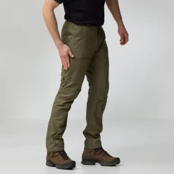 Fjallraven Mens Abisko Hybrid Trail Trousers - Black