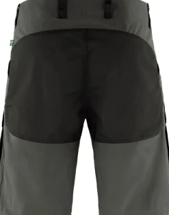 Fjallraven Mens Keb Shorts - Black-Stone Grey