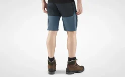 Fjallraven Mens Keb Shorts - Black-Stone Grey