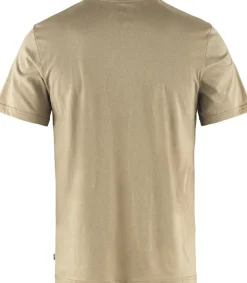 Fjallraven Mens Lush Logo T-shirt - Fossil