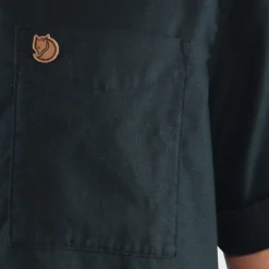 Fjallraven Mens Ovik Travel SS Shirt - Green