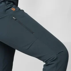 Fjallraven Womens Abisko Trail Stretch Trousers - Dark Navy