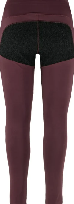 Fjallraven Womens Abisko Trekking Tights HD - Port