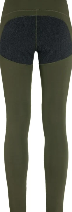 Fjallraven Womens Abisko Trekking Tights HD - Deep Forest