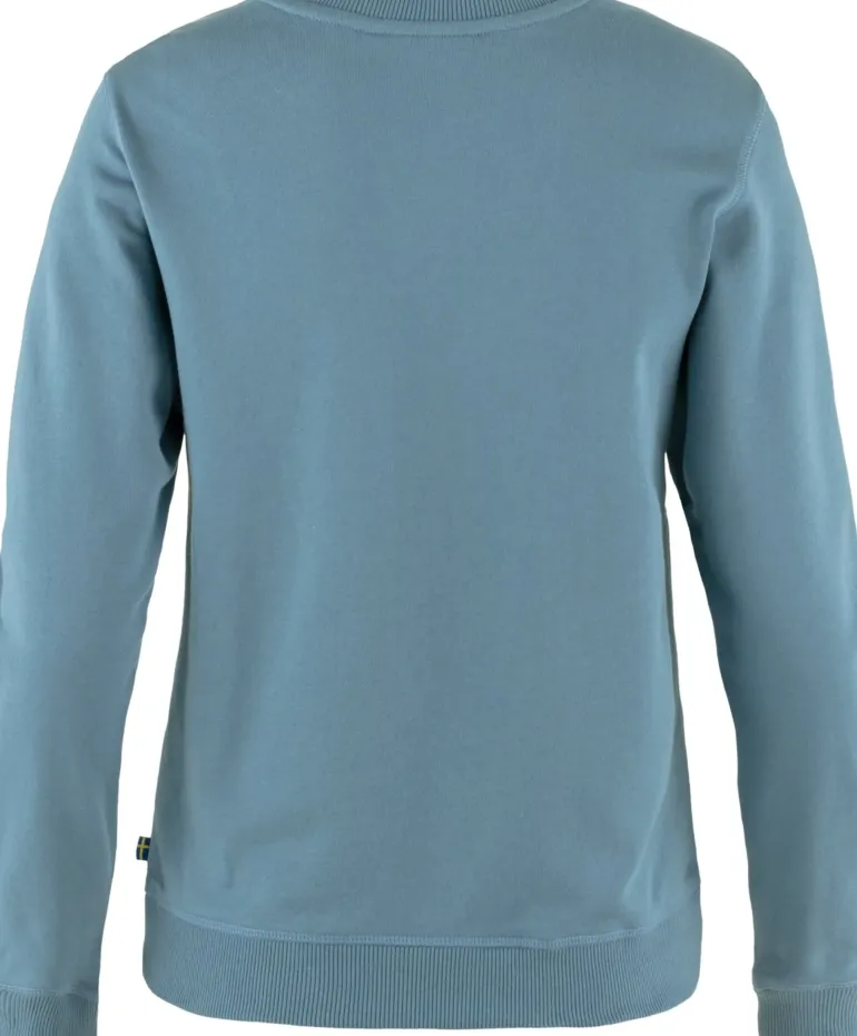 Fjallraven Womens 1960 Logo Badge Sweater - Dawn Blue