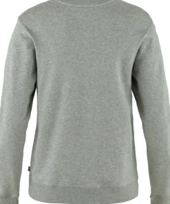 Fjallraven Womens 1960 Logo Badge Sweater - Grey-Melange