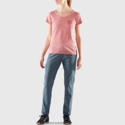 Fjallraven Womens 1960 Logo T-shirt - Dusty Rose