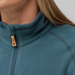 Fjallraven Womens Ovik Lite Fleece Jacket - Mountain Blue