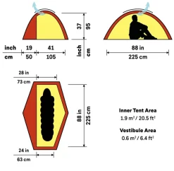 Hilleberg Soulo Tent - Red