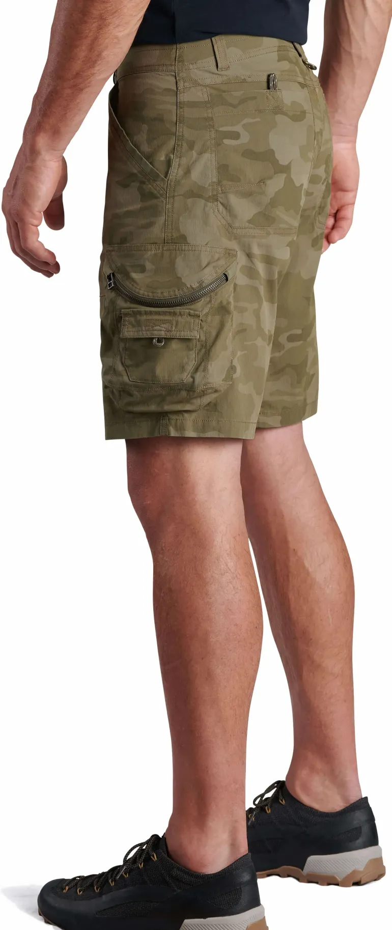 Kuhl Mens Ambush Cargo Shorts - Green Camo