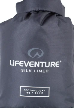 Lifeventure Silk Sleeping Bag Liner - Rectangular