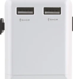 Lifeventure USB World Travel Adaptor