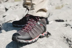Meindl Mens Respond Mid II GTX Boots - Graphite-Red