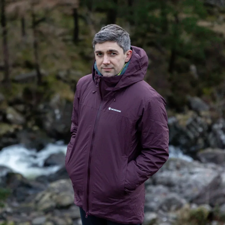 Montane Mens Duality Jacket - Dark Garnet