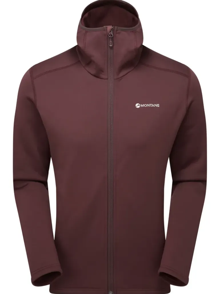 Montane Mens Fury Hoodie - Dark Garnet