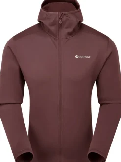 Montane Mens Fury Lite Hoodie - Dark Garnet