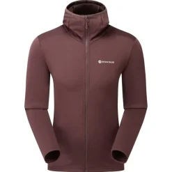 Montane Mens Protium Hoodie - Dark Garnet