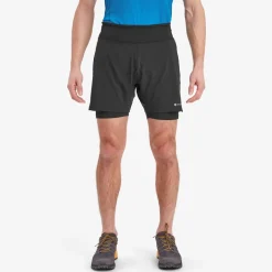 Montane Mens Slipstream Twin Skin Shorts - Black