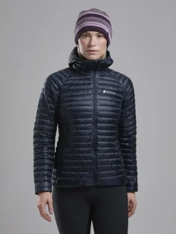 Montane Womens Alpine 850 Nano Hoodie - Eclipse Blue