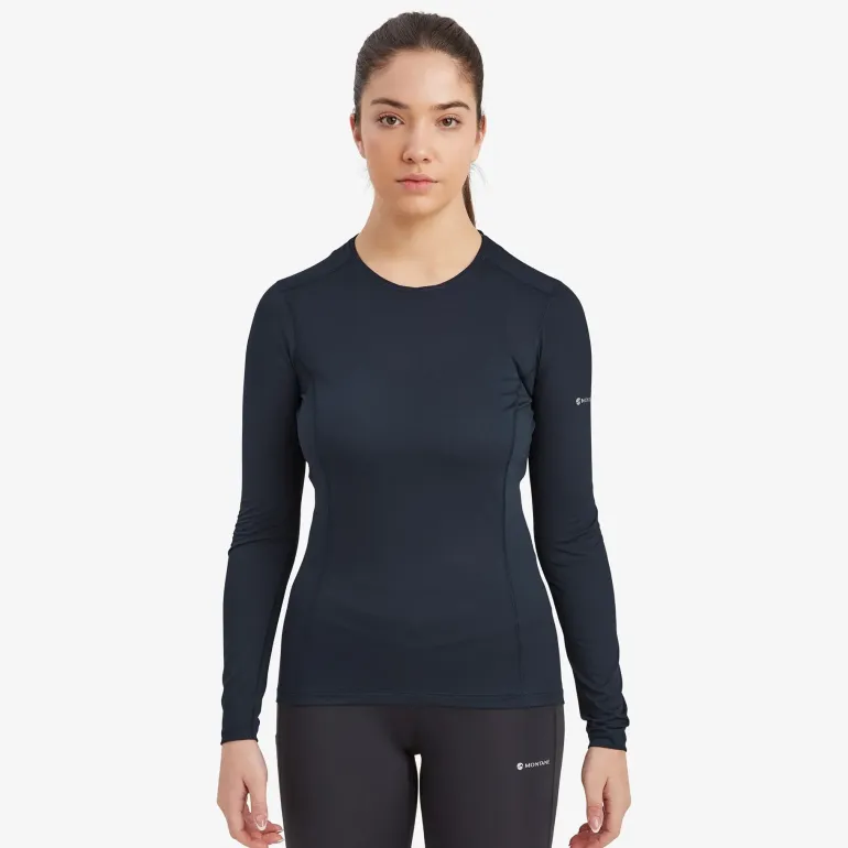 Montane Womens Dart Lite Long Sleeve T-Shirt - Eclipse Blue