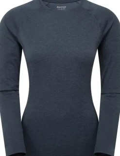 Montane Womens Dart Long Sleeve T-Shirt - Eclipse Blue