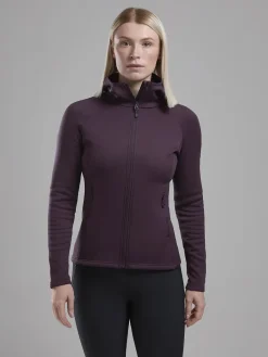 Montane Womens Fury Hoodie - Mulberry