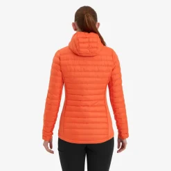 Montane Womens Icarus Lite Hoodie - Tigerlily