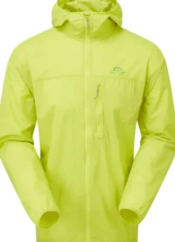 Mountain Equipment Mens Aerofoil Hooded Jacket - Vine Green