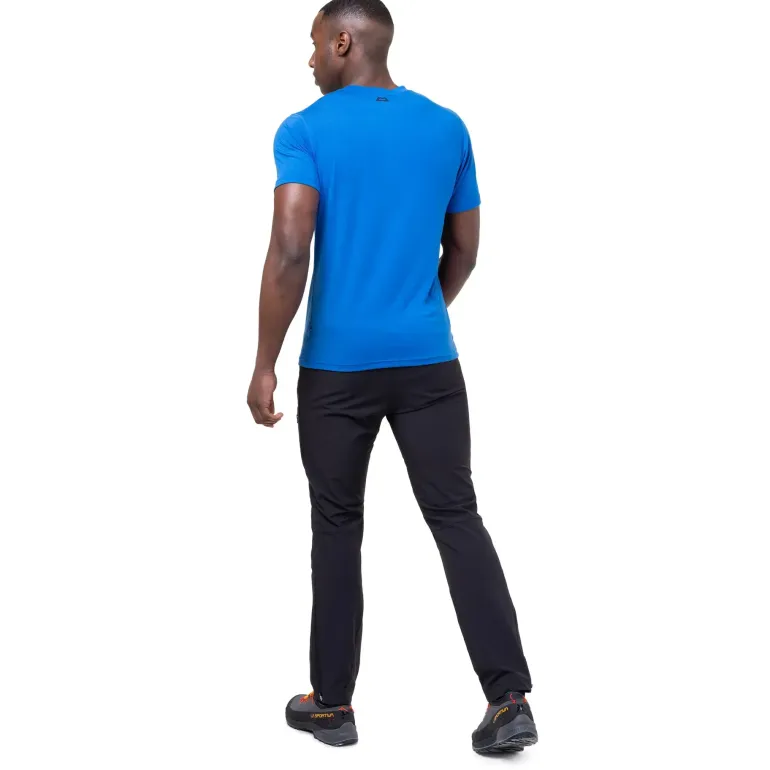 Mountain Equipment Mens Groundup Tee - Cosmos Stripe