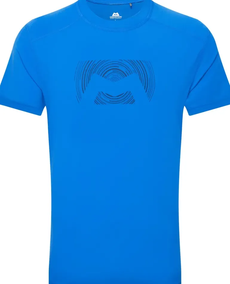 Mountain Equipment Mens Headpoint Graphic Tee - Atlantic Blue