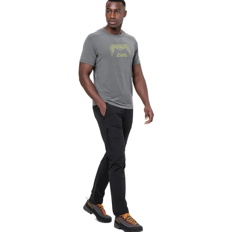 Mountain Equipment Mens Headpoint Graphic Tee - Atlantic Blue