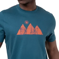 Mountain Equipment Mens Mountain Sun Tee - Etruscan Red