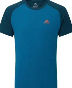 Mountain Equipment Mens Nava Crew - Mykonos-Majolica