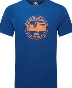 Mountain Equipment Mens Roundel Tee - Admiral Blue