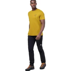 Mountain Equipment Mens Yorik On Wire Tee - Admiral Blue