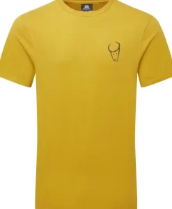 Mountain Equipment Mens Yorik On Wire Tee - Olive Oil