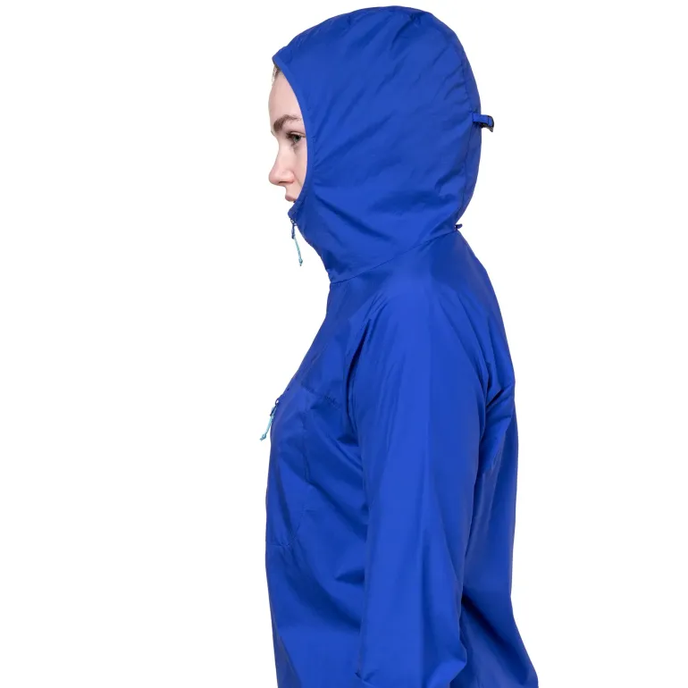 Mountain Equipment Womens Aerofoil Hooded Jacket - Blue Nights