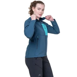 Mountain Equipment Womens Arrow Hooded Jacket - Dusk-Topaz
